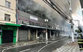 Conheça o Shopping que Pegou Fogo no Brás