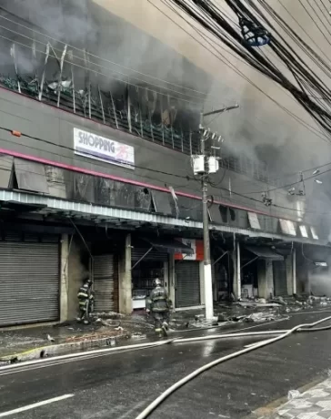 Conheça o Shopping que Pegou Fogo no Brás